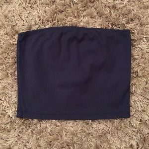 Navy Tube Top